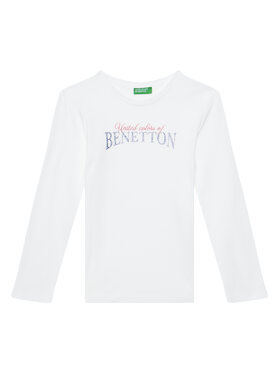 United Colors Of Benetton United Colors Of Benetton Блузка 3I9WC10MY Білий Regular Fit