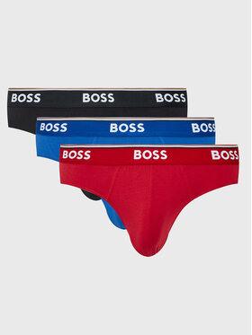 BOSS Boss Sada 3 kusů slipů Power 50475273 Barevná