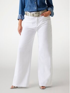 Guess Guess Jeansy 176603 Biały Relaxed Fit