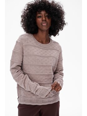 blue shadow blue shadow Sweter Daniel Beżowy Regular Fit