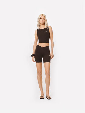 La Mania La Mania Szorty sportowe TANA Brązowy ciemny Basic Fit
