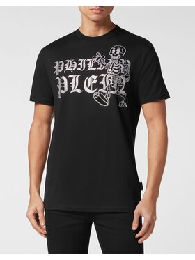 PHILIPP PLEIN PHILIPP PLEIN Tričko 15127 Čierna Regular Fit