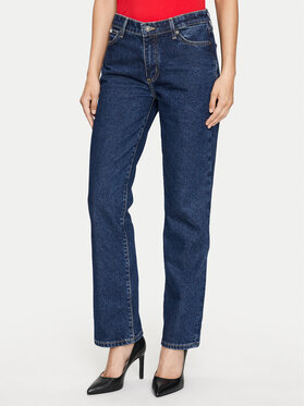 Guess Jeans Guess Jeans Дънки W4YA98 D5CC2 Тъмносин Straight Fit