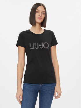 Liu Jo Liu Jo Tricou WA4051 JS923 Negru Regular Fit