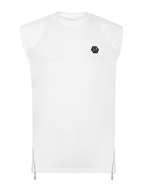 PHILIPP PLEIN PHILIPP PLEIN T-shirt 375 Bianco Regular Fit