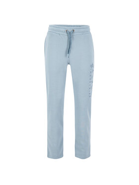 Alpha Industries Alpha Industries Joggery Embroidery Jogger Błękitny Straight Leg