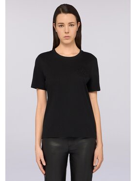 Trussardi Trussardi T-Shirt G1156000197N033 Czarny Regular Fit