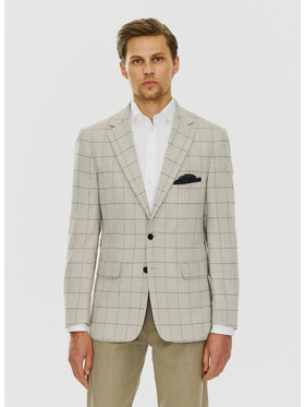 Pako Lorente Pako Lorente Marynarka P24SF-3X-009 Beżowy Slim Fit