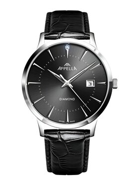 Appella Appella Zegarek L12003.5296DQ Czarny