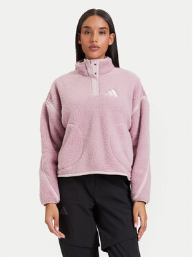 adidas adidas Flis Terrex Multi High Pile Fleece Pullover KS2335 Roza Regular Fit