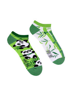Spox Sox Spox Sox Skarpety stopki unisex Stopki Pandy Kolorowy