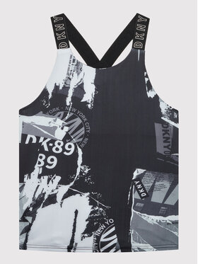 DKNY DKNY Топ D35S09 M Чорний Regular Fit