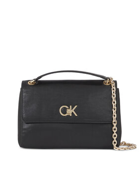 Calvin Klein Calvin Klein Handtasche Re-Lock Ew Conv Crossbody K60K611084 Schwarz