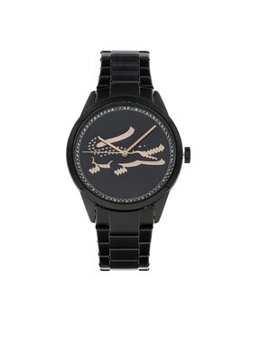 Lacoste Lacoste Zegarek Ladycroc 2001192 Czarny