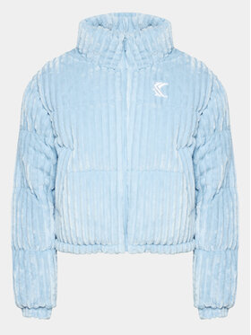 Karl Kani Karl Kani Vatovaná bunda Og Fuzzy 6176625 Modrá Relaxed Fit