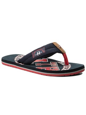 Tommy Hilfiger Tommy Hilfiger Джапанки Essential Th Beach Sandal FM0FM01369 Тъмносин