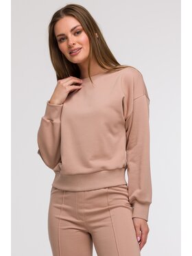 BeWear BeWear Bluza B293 Brązowy Comfortable Fit