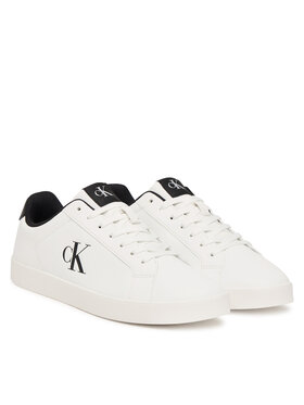 Calvin Klein Calvin Klein Сникърси 3 Cupsole Derby Pu Smo HM0HM02458 Бял
