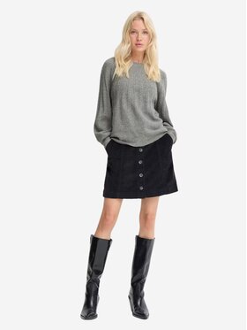 b.young b.young Πουλόβερ Maglione BYMAGGE Γκρι Regular Fit