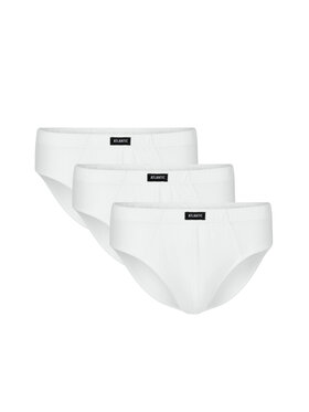 Atlantic Atlantic Komplet slipów 3BMP-006-BIAŁY-XXL Biały