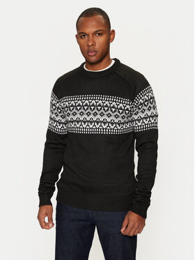 Brave Soul Brave Soul Pullover MK-517ERICKSON Schwarz Regular Fit