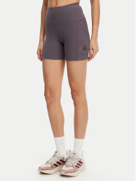adidas adidas Bikershorts ALL SZN Rib JJ1233 Grau Slim Fit