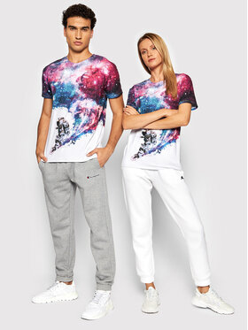 Mr. GUGU & Miss GO Mr. GUGU & Miss GO Marškinėliai Unisex Surfing Cosmonaut Spalvota Regular Fit