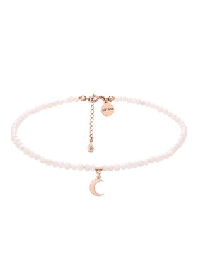 sotho Sotho Choker N3020 Różowe złocenie