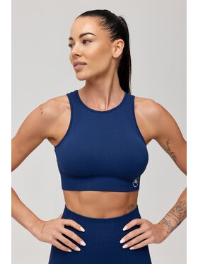 ROUGH RADICAL ROUGH RADICAL Biustonosz sportowy SEAMLESS LINEA SPORTS BRA Granatowy