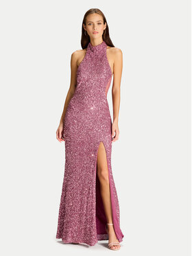 Hey Kyla Hey Kyla Abendkleid 5AJ006HK Rosa Slim Fit