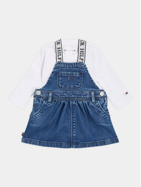 Tommy Hilfiger Tommy Hilfiger Completo maglietta e pantaloni KN0KN01700 Blu Regular Fit