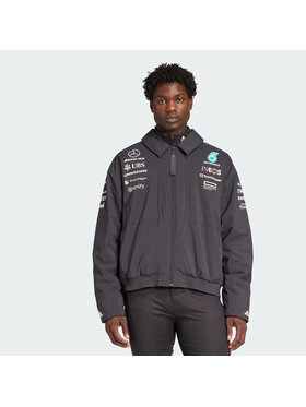 adidas adidas Kurtka anorak 142329 Czarny Loose Fit