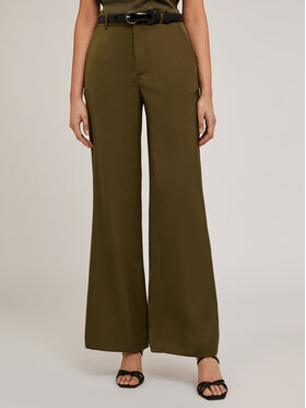 Motivi Motivi Pantaloni di tessuto P232Q003816N035 Verde Over Fit