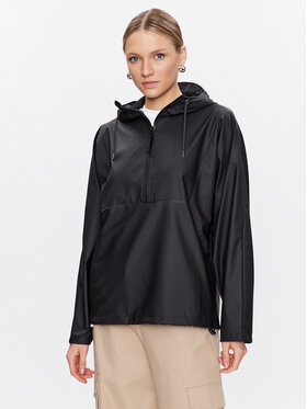 Rains Rains Kurtka anorak 18030 Czarny Casual Fit