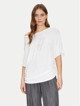 Guess Guess T-särk E4GI00 K68D2 Valge Regular Fit
