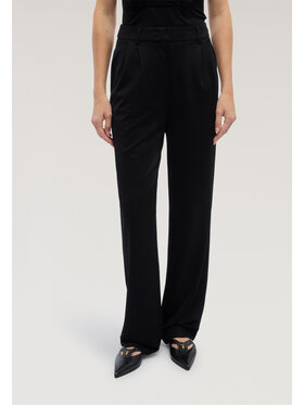 Trussardi Trussardi Pantaloni di tessuto P266A102350N033 Nero Over Fit