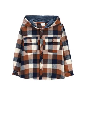 Coccodrillo Coccodrillo Košile ZC6136402ABJ-018 Hnědá Regular Fit
