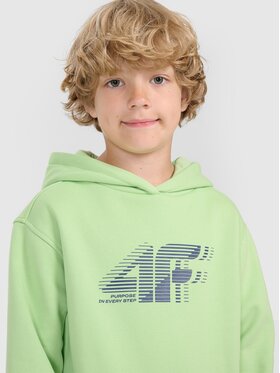4F 4F Felpa 4FJRAW25TSWSM2414-46S Verde Oversize