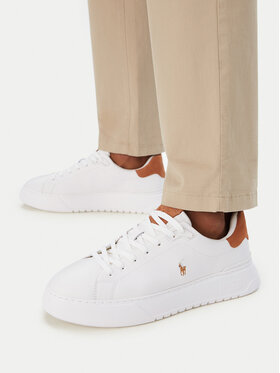 Polo Ralph Lauren Polo Ralph Lauren Sneakersy RLite Court Tumbled 809P07170001 Bílá