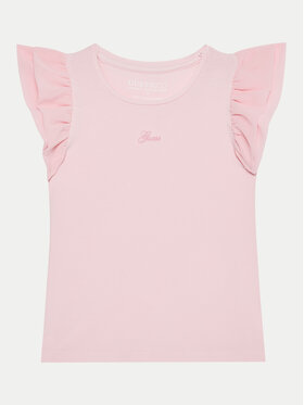 Guess Guess Блуза K5RI22 K6YW4 Розов Regular Fit