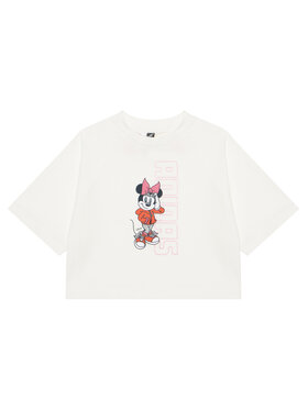 adidas adidas T-shirt Disney Minnie Mouse JL9191 Bijela Loose Fit