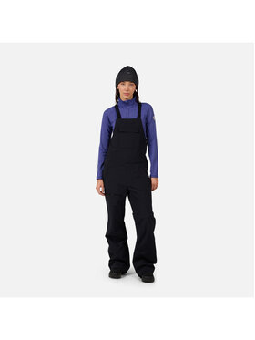 Rossignol Rossignol Spodnie narciarskie W Outerlimits Insulated Bib Czarny Relaxed Fit