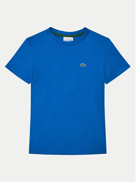 Lacoste Lacoste T-Shirt TJ1122 Modrá Regular Fit