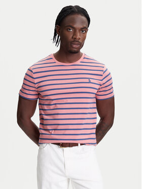Polo Ralph Lauren Polo Ralph Lauren Marškinėliai 710938134010 Raudona Custom Slim Fit