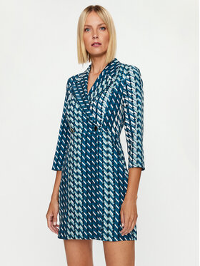 Rinascimento Rinascimento Коктейлна рокля CFC0115552003 Цветен Slim Fit