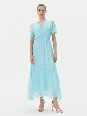 Haveone Haveone Vestito estivo AFF-N006 Blu Loose Fit
