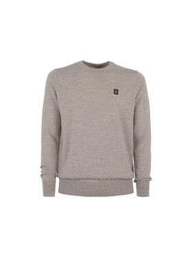 RefrigiWear RefrigiWear Sweter M26908-A00616 Brązowy Regular Fit