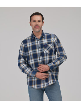 Lee Cooper Lee Cooper Koszula jeansowa SOREN Granatowy Comfort Fit
