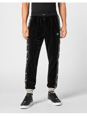 PHILIPP PLEIN PHILIPP PLEIN Teplákové kalhoty 32081 Černá Jogger Fit