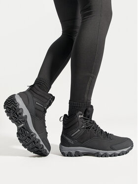 Merrell Merrell Παπούτσια πεζοπορίας Thermo Akita Mid Wp J036441 Μαύρο